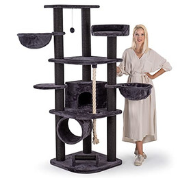 Produktbild von Happypet Kratzbaum für Katzen groß 181 cm hoch