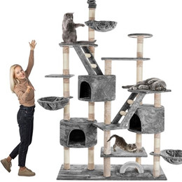 Produktbild von Happypet Kratzbaum SAM Deckenhoch 260 cm