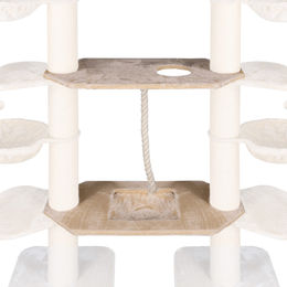 Produktbild von HAPPYPET Kratzbaum Verbindungs-Set mit Spielseil und Liegemulde