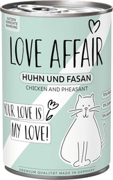 Produktbild von Hardys LOVE AFFAIR 6 x 400 g - Huhn & Fasan