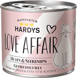 Produktbild von Hardys Love Affair Huhn und Shrimps 12x200g