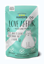 Produktbild von Hardys Love Affair Kalb & Pute - 12 x 100 g