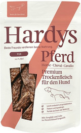 Produktbild von Hardys PUR Trockenfleischstreifen Pferd - 100 g