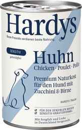 Produktbild von Hardys Sensitiv Huhn mit Zucchini & Birne - 12 x 400 g