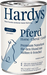 Produktbild von Hardys Sensitiv Pferd mit Fenchel & Möhre - 6 x 400 g