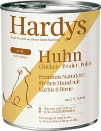 Produktbild von Hardys VITAL Huhn mit Kürbis & Birne - 6 x 800 g