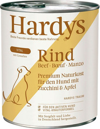Produktbild von Hardys VITAL Rind mit Zucchini & Apfel - 6 x 800 g