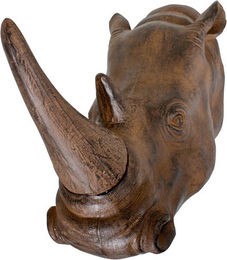 Harms Geweih Nashorn Wandskulptur – Bild 1 von 2