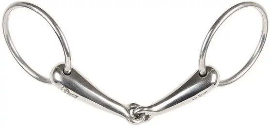Produktbild von Harry's Horse 2-Ring-Gebiss einfach gebrochen 19 mm