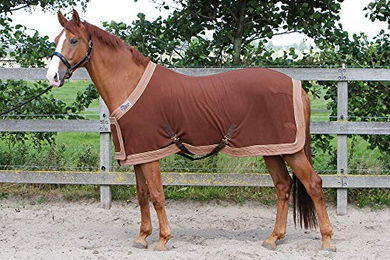 Harry's Horse Abschwitzdecke Fleece Prunkmodell mit Bauchgurten – Bild 1 von 4