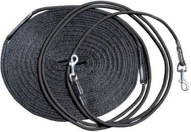 Harry's Horse Doppellonge schwarz – Bild 1 von 2