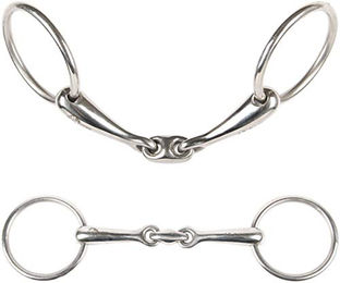 Produktbild von Harry's Horse Gebiss 2 Ringe doppelt gebrochen 14 mm