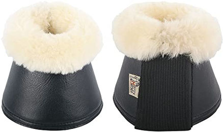 Harry's Horse Hufglocken Neopren/Merino schwarz Größe L – Bild 1 von 2