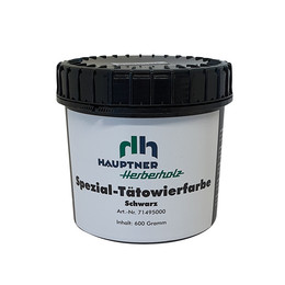 Produktbild von Hauptner Tätowierpaste schwarz 600 g Dose