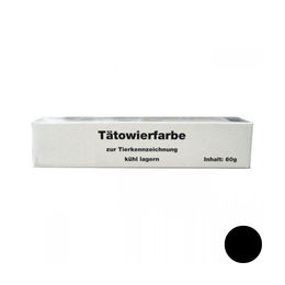 Produktbild von Hauptner Tierkennzeichnung - Tätowierpaste - schwarz 60 g