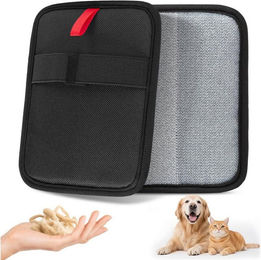 Produktbild von HAUSS SPOLE Fellpflegehandschuh Handschuhe Tierhaarbürste Katzenhaarbürste für Haustiere