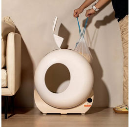 Produktbild von HAUSS SPOLE Katzentoilette Automatische Katzentoilett App-Katzenklo Katzenstreu Box Groß Stauraum, Niedrige Bodenwanne – ideal für Kitten und Senior-Katzen