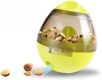 Produktbild von Haustier Auslaufball Nicht-löffelbar Katze Hund Spielzeug Puzzle Futterspender Interaktives Spielzubehör Missed food Tumbler grün