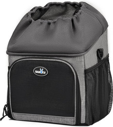 Produktbild von Haustier-Fahrradträger-Rucksack faltbar abnehmbar schwarz