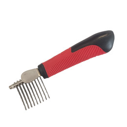 Produktbild von Haustier Fell-Entfilzungskamm - mit Wellenschliff