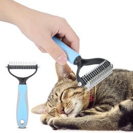 Produktbild von Haustier Fellknoten Cutter Kamm für Hund und Katze