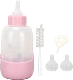 Produktbild von Haustier-Fütterflaschen-Sets Professionelle Weiche Silikon-Sauger Still-Fütterflasche für Neugeborene