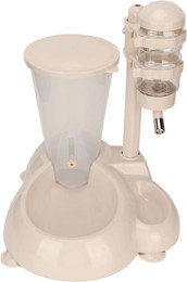 Produktbild von Haustier Hängender Wasserspender mit Fressnäpfen für Hunde und Katzen - 500 ml