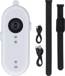 Produktbild von Haustier Katze Halsband Kamera HD Aufnahme Wasserabweisend Daumengröße Körperkamera Tragbar für Haustierbedarf