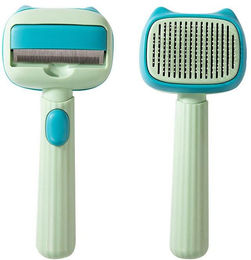 Produktbild von Haustier-Knotenkamm für zwei Zwecke, Hundehaar-Float-Massage, saubere Schönheit, Katzenhaarentfernungskamm-Zubehör universal for dogs and cats