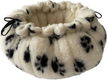 Produktbild von Haustier Kokon 2 in 1 Versteck aus Merinowolle Katzenkorb Tierbett