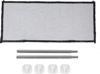 Produktbild von Haustier Netzgittertor Einfach zu installieren Vielseitig Tragbar Faltbares Hunde Netzgittertor Haustierschutzgitter für Hunde