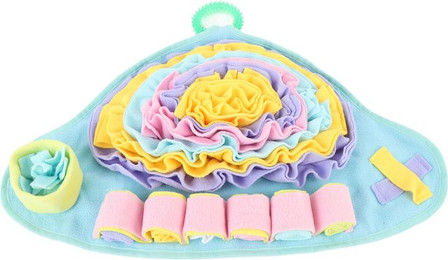 Produktbild von Haustier Schnüffelmatte für Hunde Interaktives Futterpuzzle Fördert Futtersuchfähigkeiten Langsames Fressen Schnüffelmatte