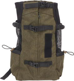 Produktbild von Haustier-Tragerucksack aus Nylon mit atmungsaktivem Netz