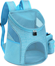 Produktbild von Haustier-Tragerucksack mit atmungsaktivem Netz und Snacktasche