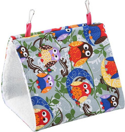Produktbild von Haustier Vogel Hängematte aus Canvas und Lammvelvet