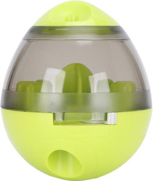 Produktbild von Haustiere Hunde Auslaufender Futterspender für Tumbler-Ball ABS PC Training Interaktives Spielzeug Grün grün