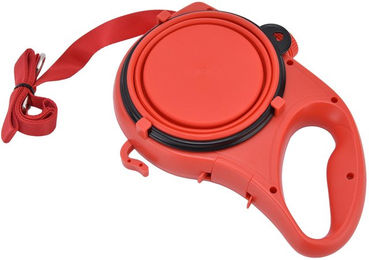 Produktbild von Haustierleine Multifunktion Hohl Innen Mehrfarbig Optional Leicht Tragbar Kleine HundeleineRot rot