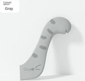 Produktbild von Haustierlöffel mit multifunktionalem Dosenöffner und Silikon-Verschlussdeckel