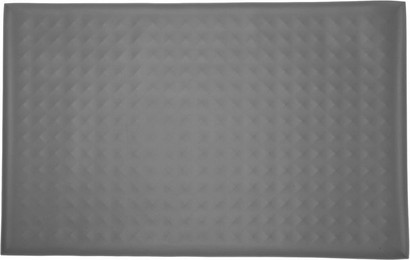 Produktbild von Haustiermatte Fütterungsmatte Silikon Wasserdicht Rutschfest Hunde Katze Napfunterlage für Futter und Wasser Grau grau