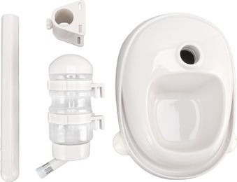 Produktbild von Haustiernapf Wasserspender Automatisch Rutschfest Abnehmbar Verstellbar Hund Stehend Wasser Futter