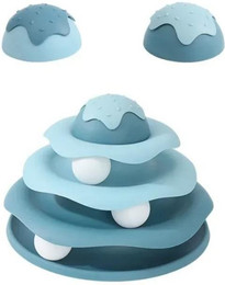 Produktbild von Haustierspielzeug mit rotierendem Ball und Rutsche - 1 Stk.