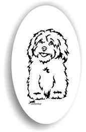 Produktbild von Havaneser Sticker