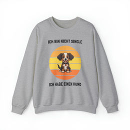 Produktbild von Heavy Blend™ Crewneck Sweatshirt Ich bin nicht Single