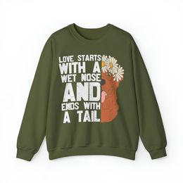 Produktbild von Heavy Blend™ Crewneck Sweatshirt WET NOSE