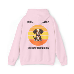Produktbild von Heavy Blend™ Kapuzenpullover "Ich bin nicht Single"