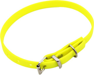 Produktbild von Heim Biothane®-Halsband genietet neon-gelb