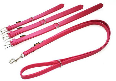 Produktbild von HEIM Hunde-Halsband und Führleine Colour pink