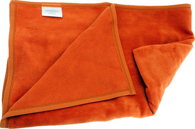 Produktbild von Heim kochfeste Kuscheldecke terracotta 140x100 cm