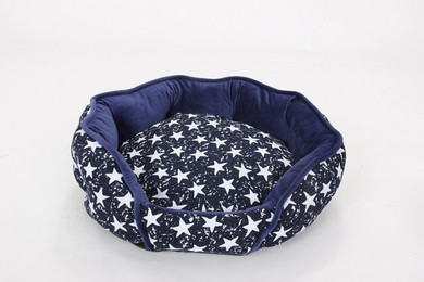 Produktbild von HEIM Tierbett Weihnachtsbett Stars