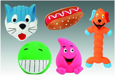 Produktbild von HEIM Tierquietschie Spielzeug-Set (10 Stück) quietschend, (10-tlg)